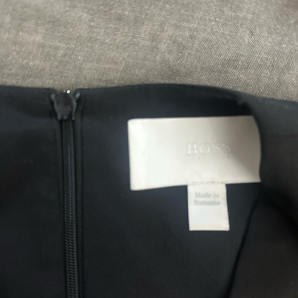 Boss Delano Sheath Black Dress - Picture 3 of 6